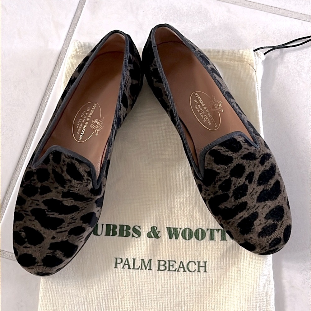 NWOT Women’s Stubbs and Wootton Leopard Shoes